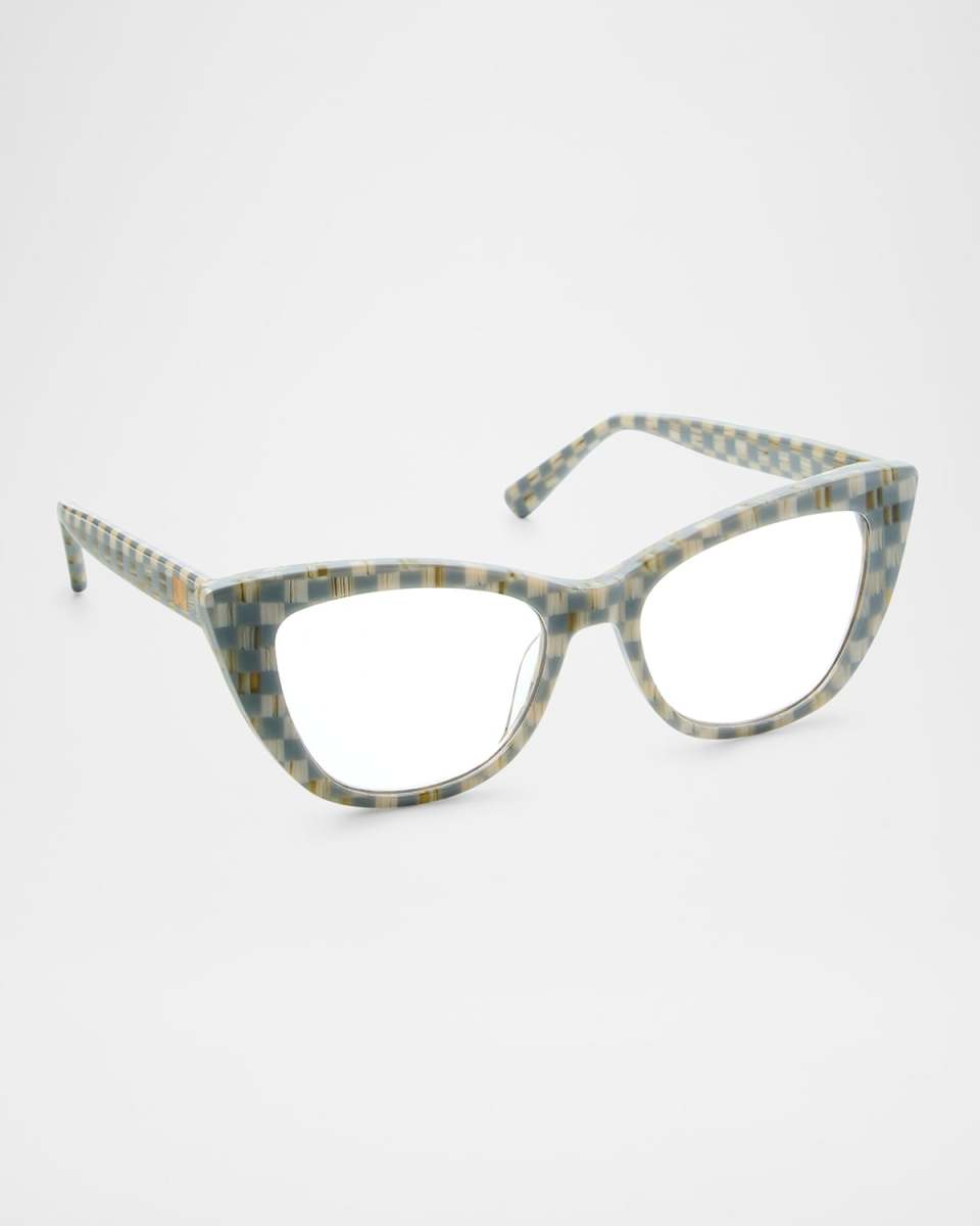 Sterling Check x2.5 Cat-Eye Reading Glasses